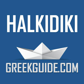 HALKIDIKI by GreekGuide.com LOGO-APP點子