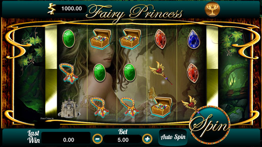 【免費遊戲App】AAA Fairy Princess Slots - FREE Vegas Style Casino Slot Machine-APP點子