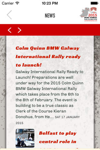 Irish Tarmac Rally Championship screenshot 2