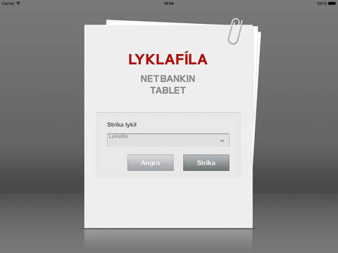 Lyklafila screenshot 2