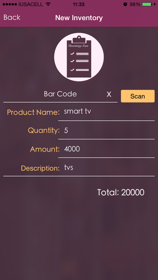 【免費生產應用App】Inventory Scan-APP點子