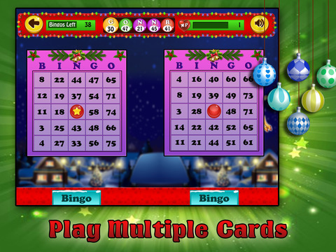 【免費遊戲App】Free Christmas Bingo - Xmas Casino-APP點子