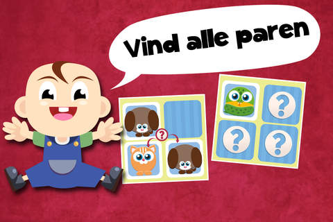 Baby Tommy Pets Cartoon with animal puzzles screenshot 3