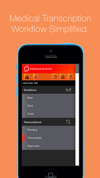 【免費醫療App】Accent - OvernightScribe Medical Dictation and Transcription-APP點子