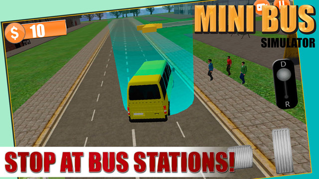 【免費遊戲App】Minibus Driver: Simulator 3D-APP點子