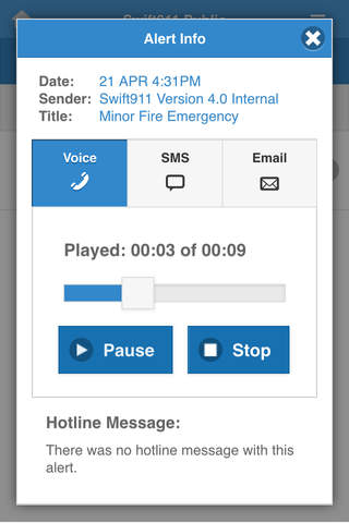 Swift911 Public screenshot 3