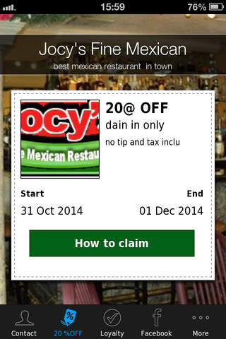 Jocys Fine Mexican screenshot 3