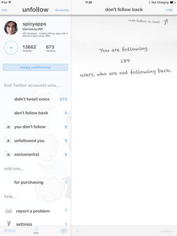 【免費社交App】unfollow for Twitter-APP點子