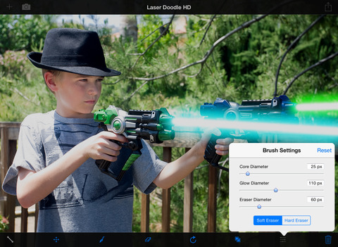 【免費娛樂App】Laser Doodle HD-APP點子