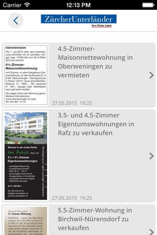 Zürcher Unterländer News screenshot 4