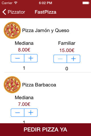 Pizzator screenshot 2