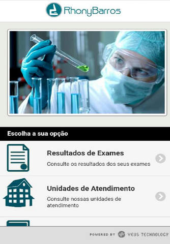 Laboratório Rhony Barros screenshot 2