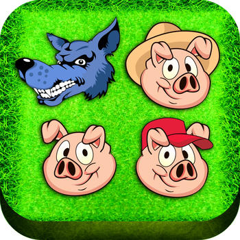 Match 3 Little Pigs LOGO-APP點子