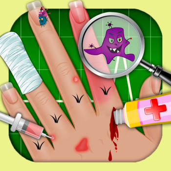 Kid's hand Doctor - free makeover and spa games. LOGO-APP點子