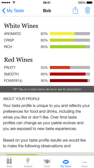 免費下載生活APP|Taste Profile - Discover Your Taste Profile And Wines You Will Love app開箱文|APP開箱王