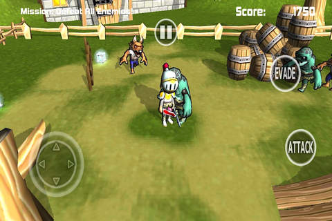 Medieval Paladin Attack screenshot 2
