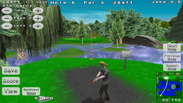 【免費遊戲App】Disc Golf 3D-APP點子