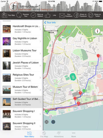 免費下載旅遊APP|Lisbon Map and Walks, Full Version app開箱文|APP開箱王