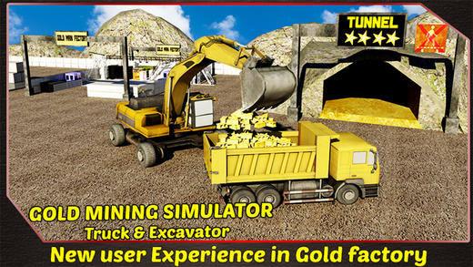 Gold Mining Simulator - Truck Excavator