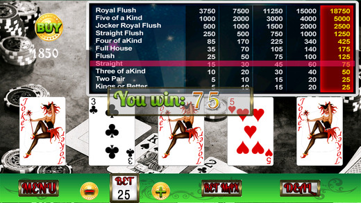 【免費遊戲App】A Aace King of VideoPoker-APP點子