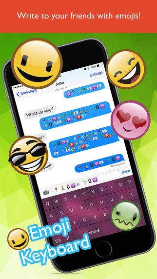 Write with emojis Emoji keyboard
