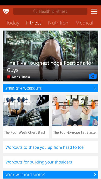 【免費健康App】MSN Health & Fitness-APP點子