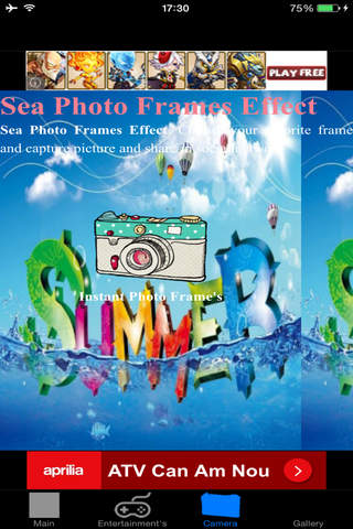 Sea Photo Frames Effect DIY screenshot 3