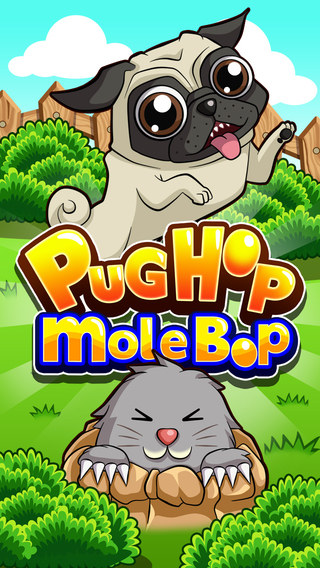 Pug Hop Mole Bop