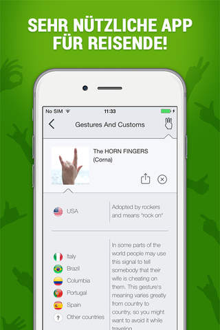 Gestures And Customs screenshot 3