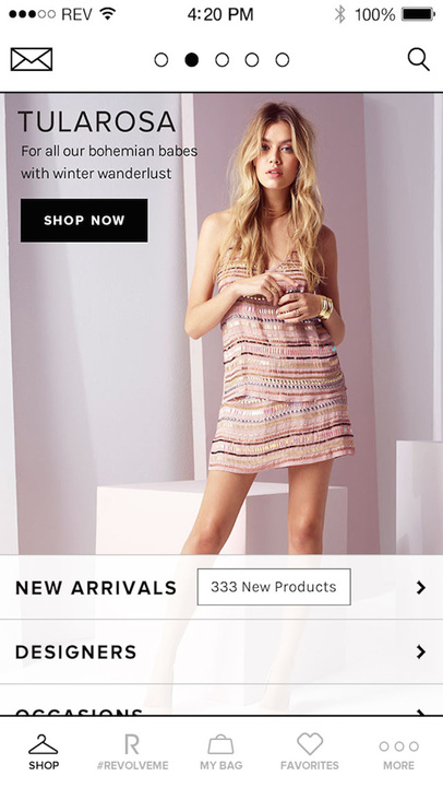 Revolve clothing iphone app coupon