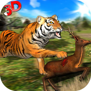 Wild Tiger Jungle Hunt 3D - Real Siberian Beast Attack on Deer in Safari Animal Simulator Game LOGO-APP點子