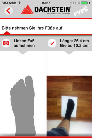 Find your perfect shoes (FYPS) – Edition Dachstein screenshot 2