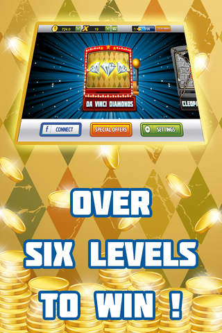 Davinci Double Diamonds - Get Lucky in Super Slot Machine and Win Triple Jackpot screenshot 4