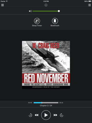 【免費書籍App】Red November: Inside the Secret U.S.-Soviet Submarine War (by W. Craig Reed) (UNABRIDGED AUDIOBOOK)-APP點子