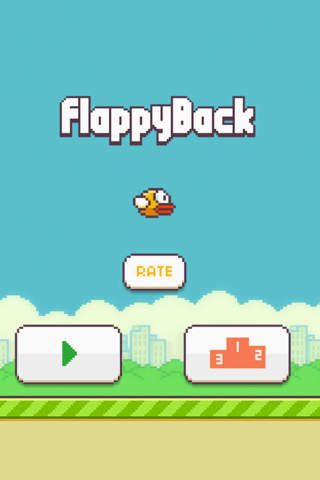 Flappy Classic Returns - replica original bird free version screenshot 3