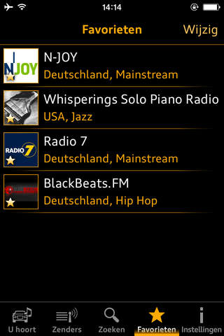 Audi music stream screenshot 4