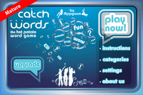 Catch Words Mature - Fun Word Game for Kids,Adults,Teams and Family screenshot 3