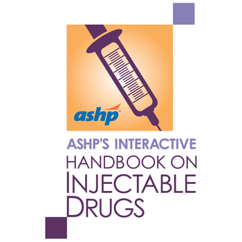 ASHP's Interactive Handbook on Injectable Drugs LOGO-APP點子