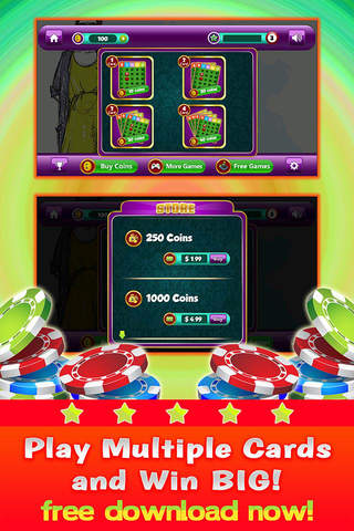 Our Bingo Pop PRO - Practise Your Casino Game and Daubers Skill for FREE ! screenshot 3