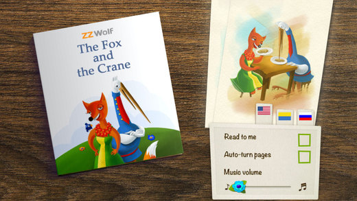 The Fox and the Crane: Interactive fairy tales by ZZ Tale
