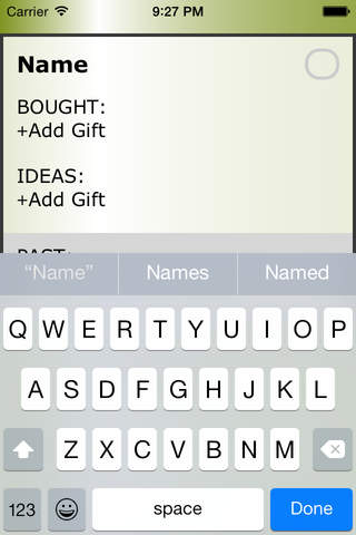 Christmas List by Red Room Software screenshot 3