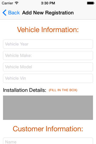 Scorpion Truck Bed Liner Warranty Registration screenshot 3