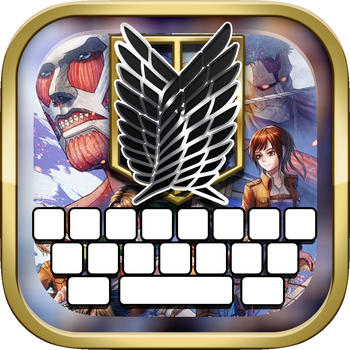 KeyCCM – Manga & Anime : Custom Color & Wallpaper Keyboard Themes in Attack on Titan Style LOGO-APP點子