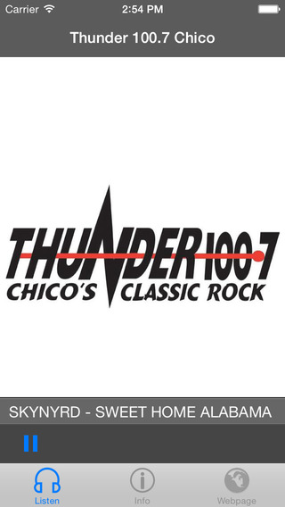 【免費音樂App】Thunder 100.7-APP點子