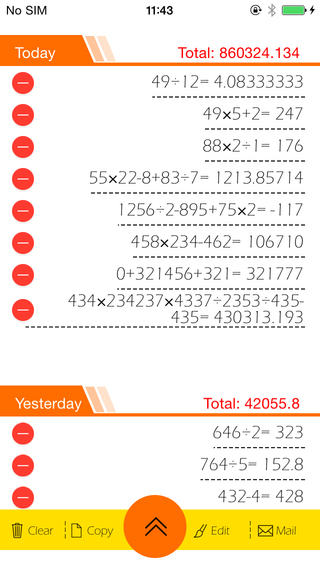 【免費工具App】Calculator Free for iOS 8-APP點子