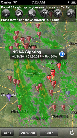 【免費天氣App】TornadoSpyLite-APP點子