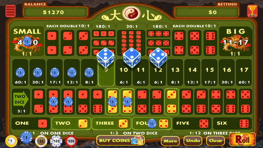 【免費遊戲App】Sic Bo Dice Casino Game-APP點子