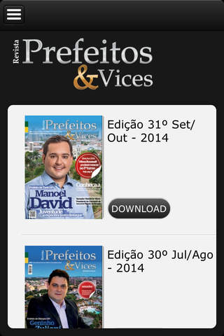 Revista Prefeitos & Vices screenshot 2