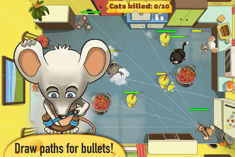 Mouse Shot - Protect The Mouse Puzzle Game screenshot 2