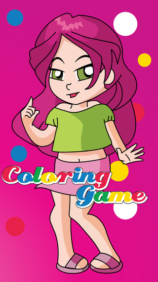Painting Winx Edition - Coloring Club Game for Kids